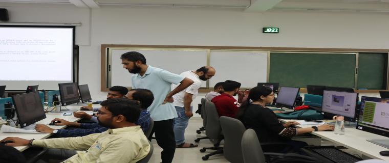 Hands-on training session for AICTE college teachers at IIT Bombay